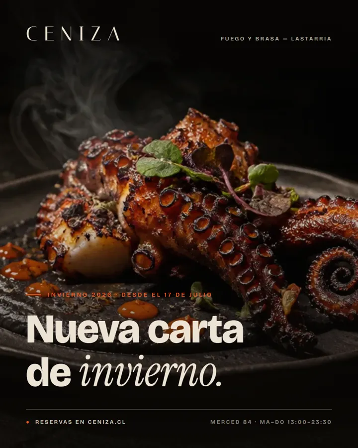 Pieza de Instagram para Ceniza